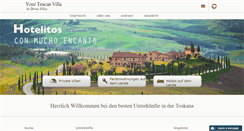 Desktop Screenshot of de.yourtuscanvilla.com