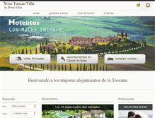 Tablet Screenshot of es.yourtuscanvilla.com